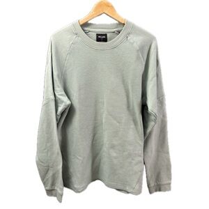 ONLY & SONS Mint Green Ribbed Long Sleeve T-shirt Mens Size XL